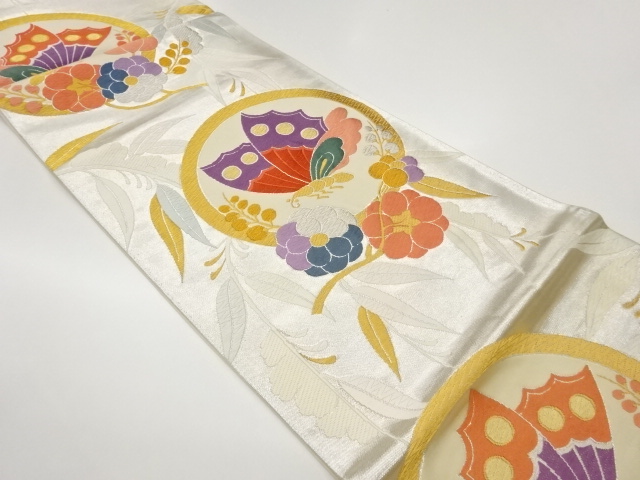 JAPANESE FUKURO OBI / WOVEN BUTTERFLY